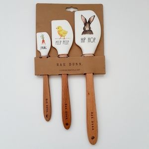RAE DUNN 3pc SPATULA SET